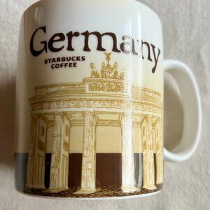 Starbucks Germany Brown Mug Global City Icon Collector Series 16oz